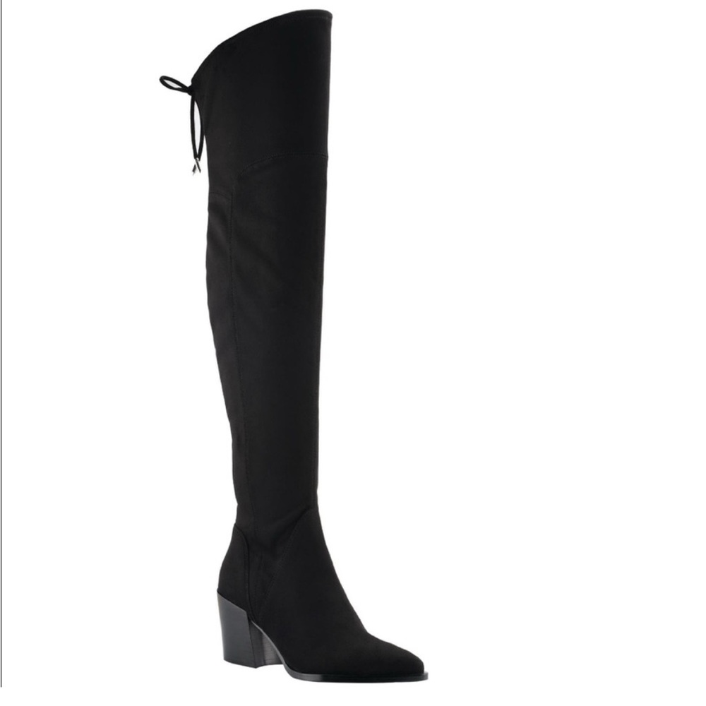 Black Over-the-Knee Marc Fisher LTD Boots